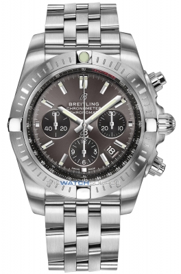 Buy this new Breitling Chronomat B01 Chronograph 44 ab0115101f1a1 mens watch for the discount price of £5,525.00. UK Retailer.
